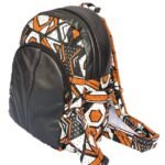 African Wax Print Backpack