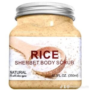 rice sherbet body scrub