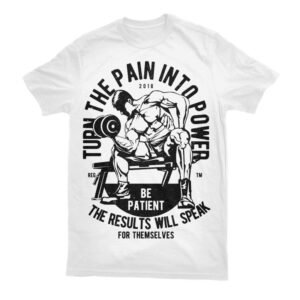 Turn The Pain Into Power Tshirt