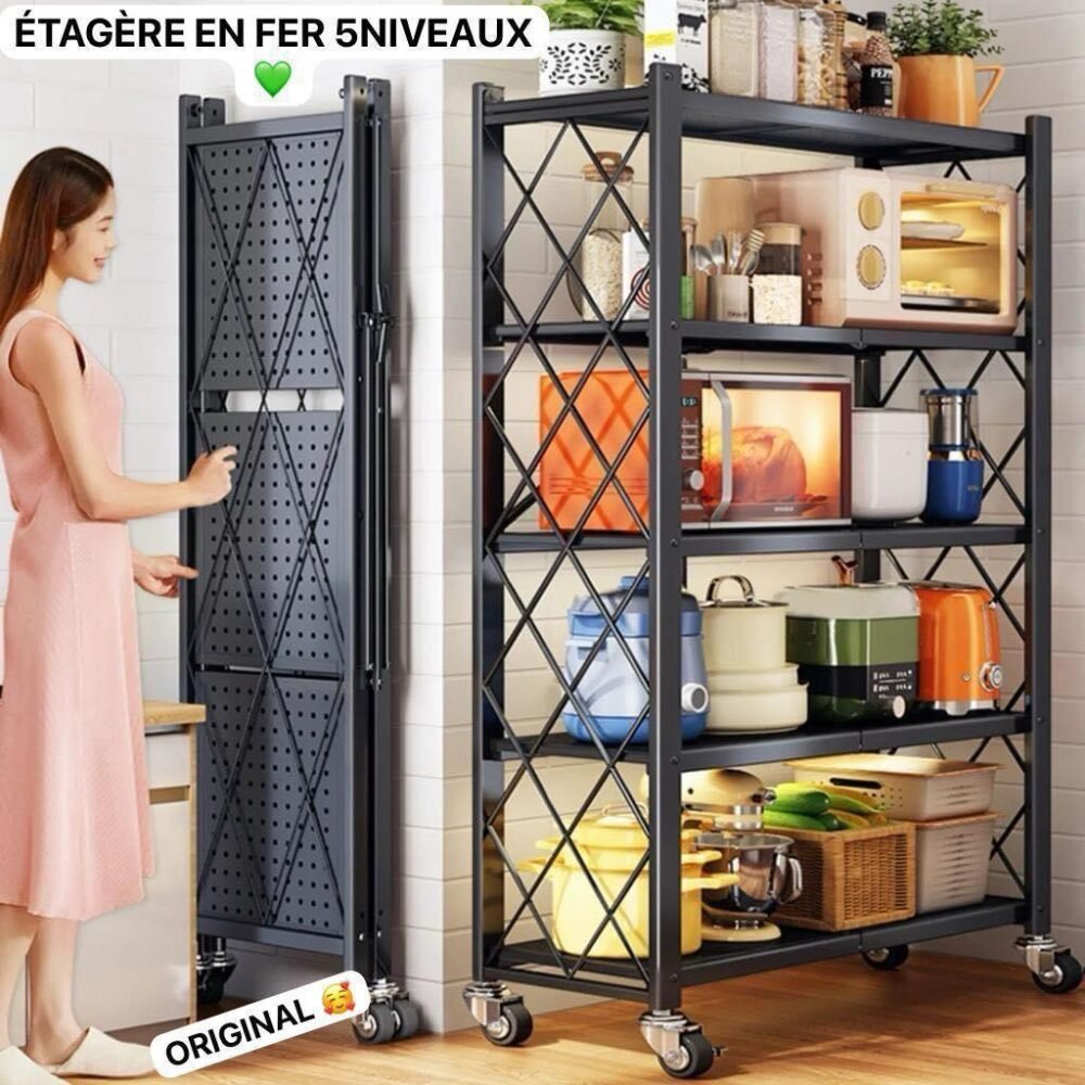 5-Tier Multi-Use Storage Rack
