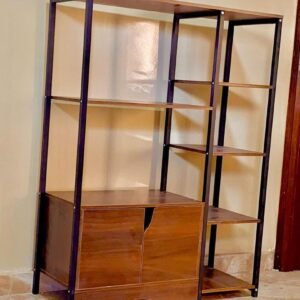 5-Tier Heavy-Duty Storage Rack – Adjustable Metal Shelving Unit for Home, Garage, Kitchen & Warehouse Organization – Rustproof Steel Frame with High Load Capacity (2)