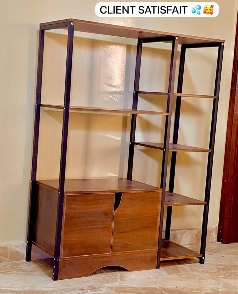 5-Tier Heavy-Duty Storage Rack – Adjustable Metal Shelving Unit for Home, Garage, Kitchen & Warehouse Organization – Rustproof Steel Frame with High Load Capacity (2)