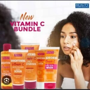 Beauty Formulas Vitamin C Skincare Set – Brightening Essentials