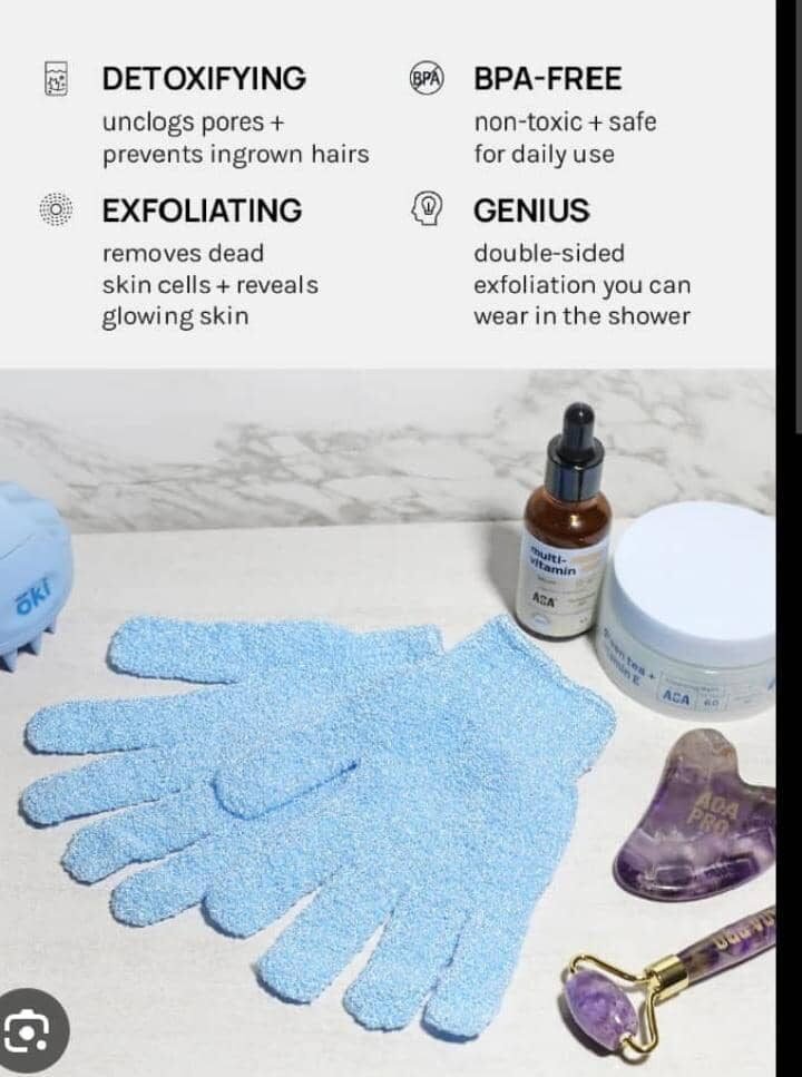 Eldori Exfoliating Bath Gloves – Natural Fiber Body Scrub (Unisex) (3) Eldori Exfoliating Bath Gloves – Natural Fiber Body Scrub (Unisex) (3)