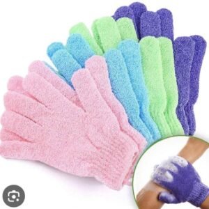 Eldori Exfoliating Bath Gloves – Natural Fiber Body Scrub (Unisex)