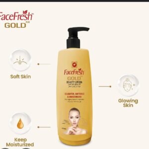 Face Fresh Gold Plus Beauty Lotion – Skin Brightening & Hydrating Body Lotion
