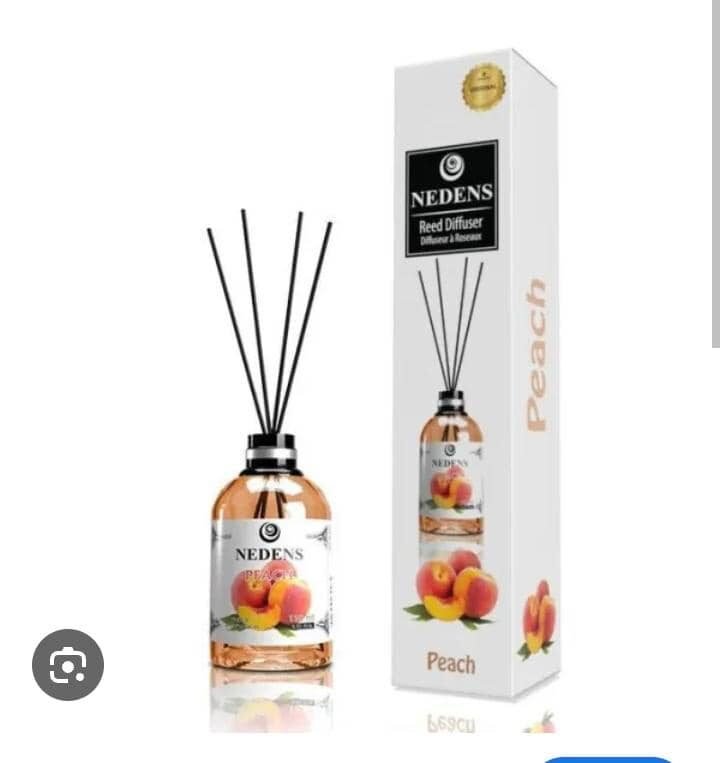 NEDENS Peach Scented Reed Diffuser – Home & Office Fragrance (2) NEDENS Peach Scented Reed Diffuser – Home & Office Fragrance (2)