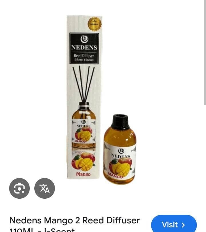 NEDENS Peach Scented Reed Diffuser – Home & Office Fragrance NEDENS Peach Scented Reed Diffuser – Home & Office Fragrance