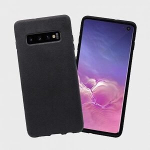 Samsung-Galaxy-S10-Plus-wildleder-Case-Schwarz