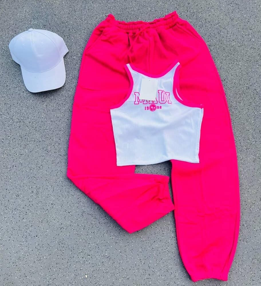 Tabadtod Women’s Stretchable Joggers – Comfortable, High-Waist Activewear for Casual, Gym, or Lounge Wear (2)