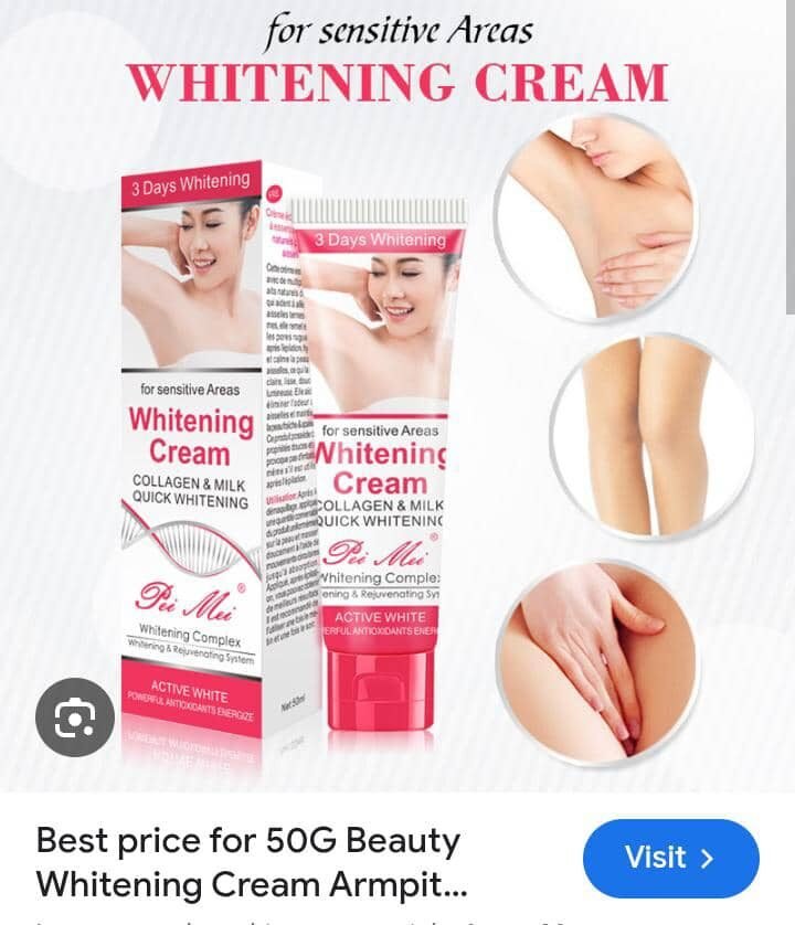 Underarm & Intimate Area Whitening Cream – 50ml Skin Brightening Butter for Women (2)