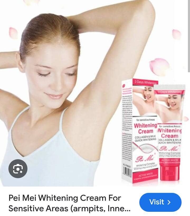 Underarm & Intimate Area Whitening Cream – 50ml Skin Brightening Butter for Women
