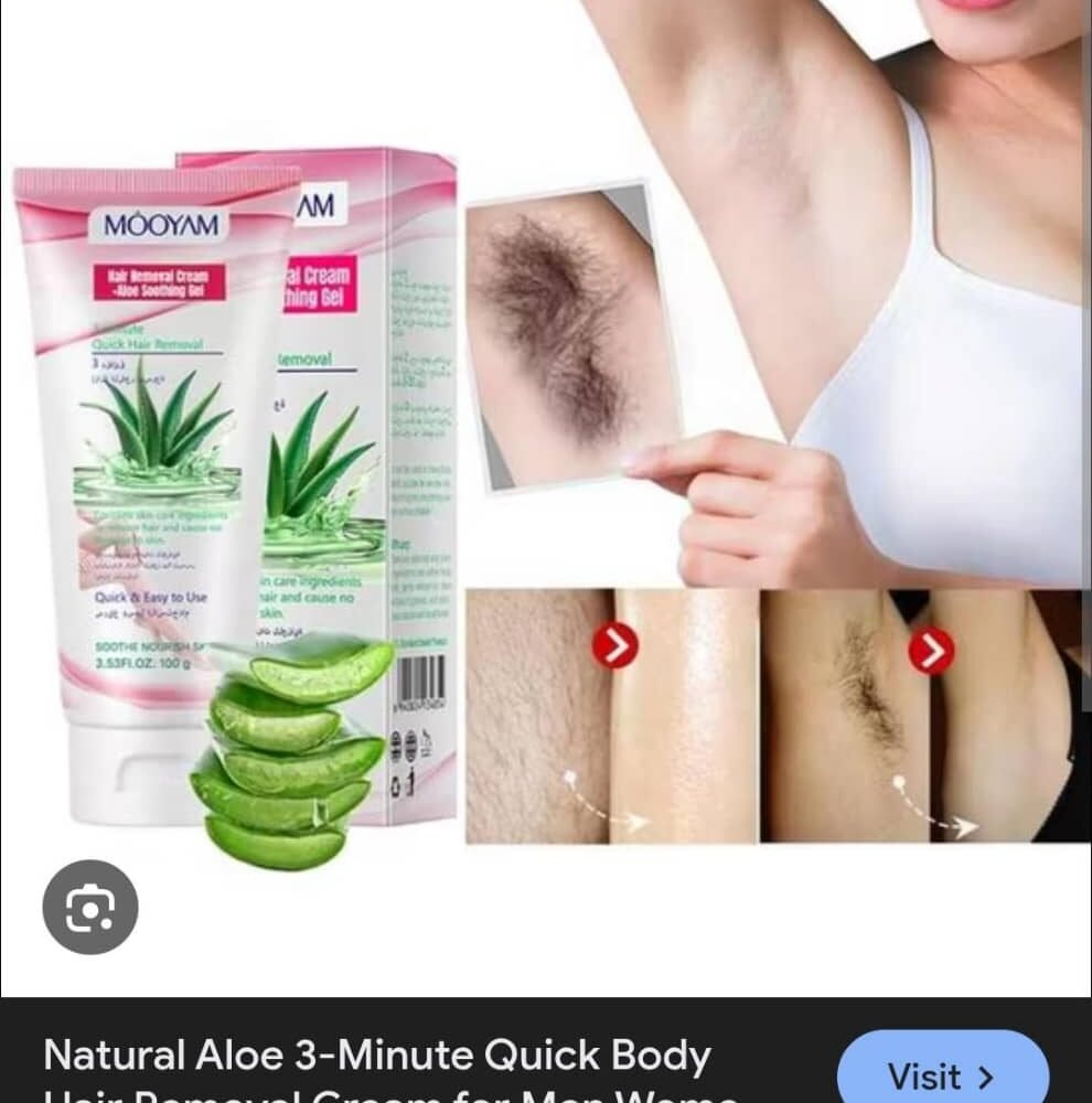 Beauty Clinic Cucumber Hair Removal Cream – 100ml (3)