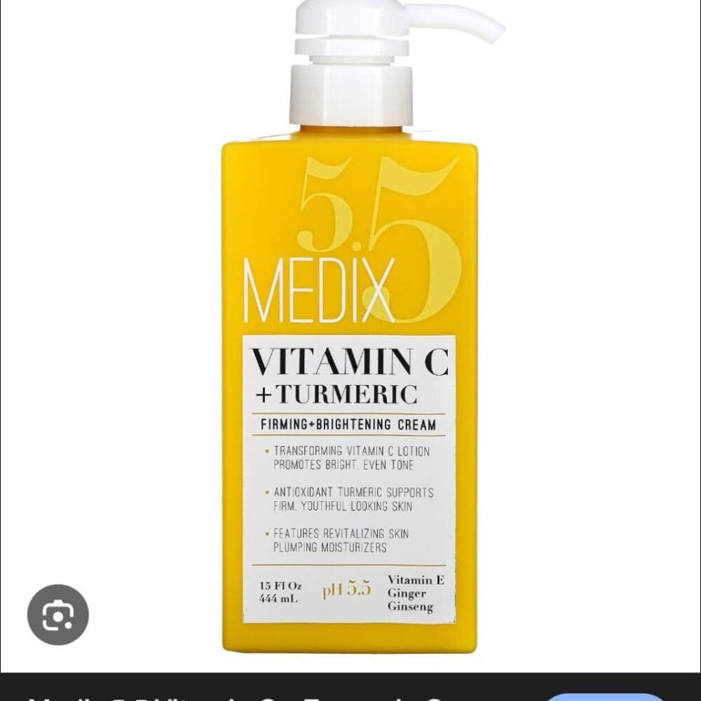 Medix 5.5 Vitamin C + Turmeric Firming + Brightening Cream, 15 fl oz
