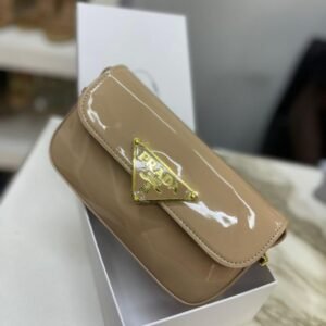 Celine Pink Leather Flap Shoulder Bag for Women (6)