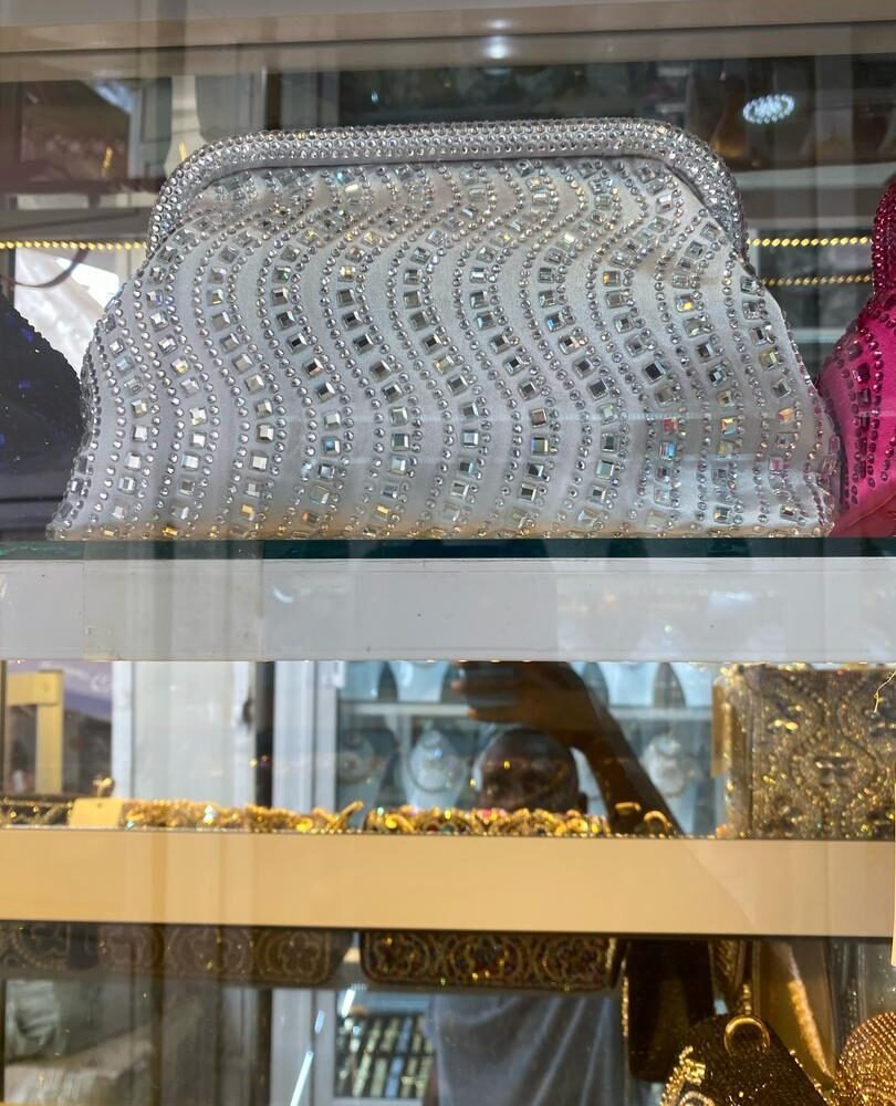 CrystalGlow Rhinestone Evening Clutch for Women (5)