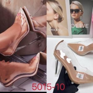 Elegant Clear High Heels for Women – Narrow Toe Wedding Shoes