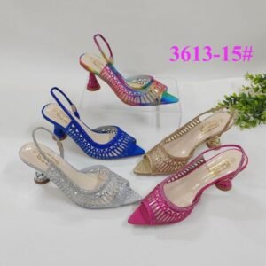 INSIGHTLINK Multicolor Rhinestone Stiletto Heels for Women (2)