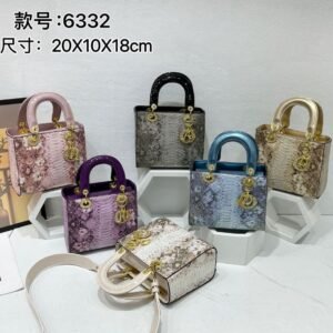 Serpentine Luxe Shoulder Bag