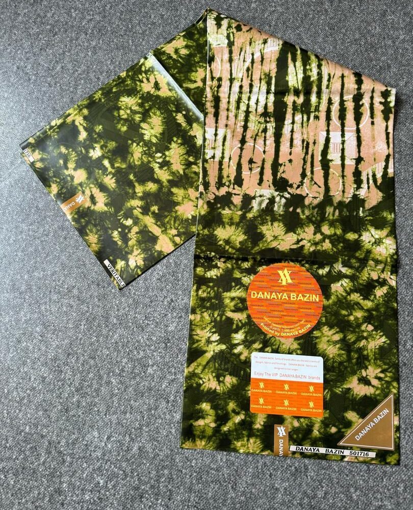 African Wax Ankara Fabric – 100% Polyester Double Print (New Model)