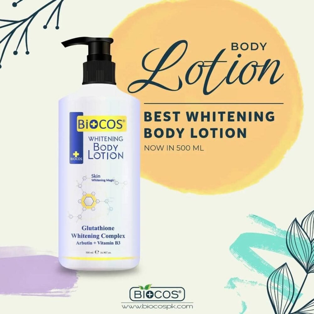 Biocos Glutathione Whitening Face & Body Lotion – 250ml (3)