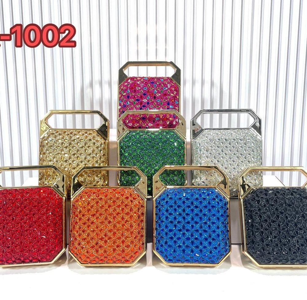 Luxury Rhinestone Bridal Evening bags for Women