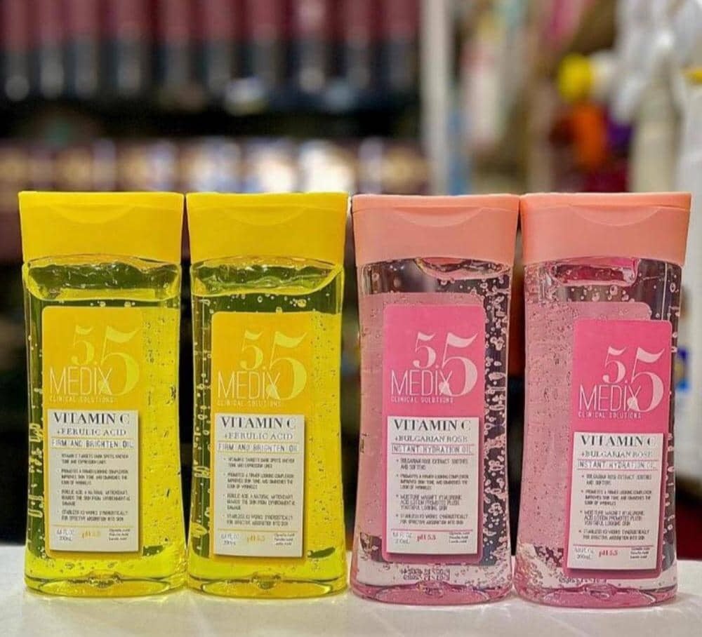 Medix 5.5 Vitamin C + Ferulic Acid Firming & Brightening Body Oil – 200ml (3)