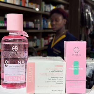 Estelin_Brightening_Combo_Niacinamide_Toner__Alpha_Arbutin_Cream