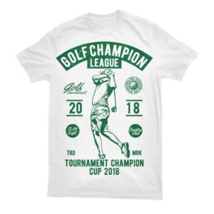 Golf Champion League Tshirt